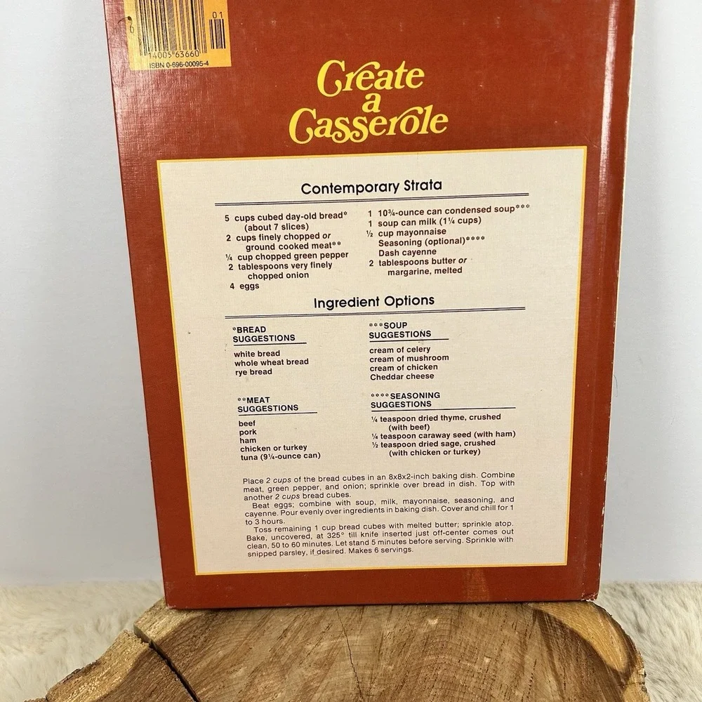 Vintage Better Homes‎ Gardens All-Time Favorite Casserole Recipes Hardcover 1977